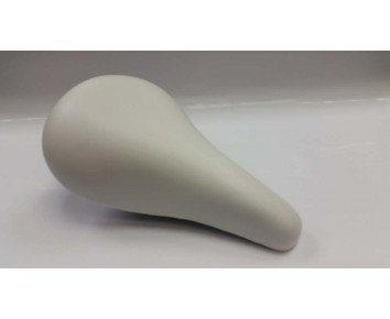 Saddle junior white (suitable for most 16"-24" Wheel)